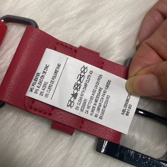 Youth Nike T-Ball or Baseball Red Belt One Size Adjustable 1.5” Thick - Picture 5 of 12